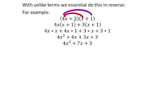 The Relationship between Combining Like Terms and Multiplying Polynomials The Basics and an Example [upl. by Eiralc122]