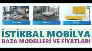 İstikbal Mobilya Baza Modelleri ve Fiyatları 2019 [upl. by Mellins189]