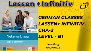 Lassen  Infinitiv Ch2 B1 Full Course of Netzwerk Neu JunctionLanguage [upl. by Harris360]