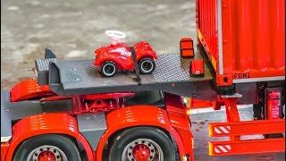 RC TRUCKS TRACTORS MACHINES BIG ACTION [upl. by Millford]