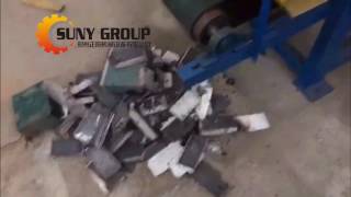 Car Battery Recycling Equipmentleadacid battery dismantling machine [upl. by Harriman563]