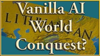 Can the AI Conquer the World EU4  AI Only Timelapse [upl. by Carling]