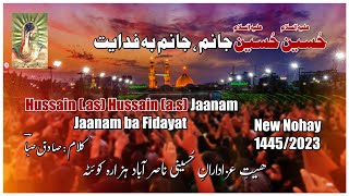 Hussain as Hussain as Jaanam  NasirAbad Hazara  New Noha Muharram 20231445 [upl. by Oraneg]