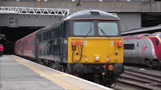 LocoHauled Passenger Services Return WCML  April 2016 [upl. by Enoyrt738]