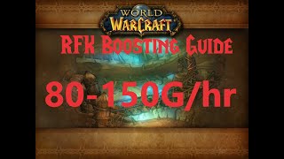 WoW Classic  Razorfen Kraul Boosting Guide  80150ghr  29 Twink Blues  No Requirements [upl. by Daren120]