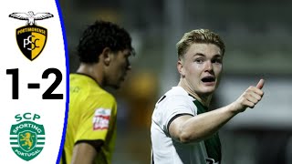 Portimonense vs Sporting 12 Conrad Harder Goal All Goals and Extended Highlights [upl. by Yoshiko]