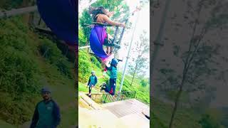 දැන් ලංකාවම දන්න තැනක් song ellaswingtravel ella cover zipline love youtubeshorts srilanka [upl. by Rawna609]