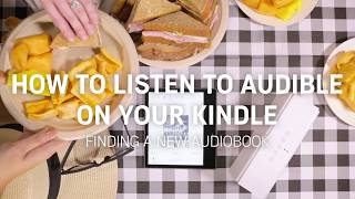 How to Simple Steps to Purchase Audible Audiobooks Using Your Kindle [upl. by Charters]