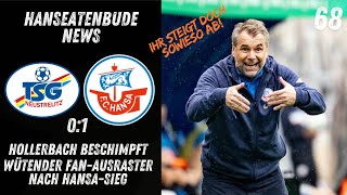 NEUSTRELITZ FAN BESCHIMPFT HOLLERBACH  Hansa News  Folge 68  HanseatenBude [upl. by Dao]