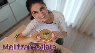 Melitzanosalata o crema di melanzane greca [upl. by Anires908]