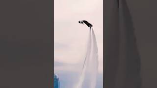 Beautiful girl enjoy plywood rate dance travel burjkhalifa flyboarding trend [upl. by Calise]