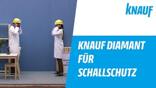 Knauf Diamant für SCHALLSCHUTZ [upl. by Crofoot]