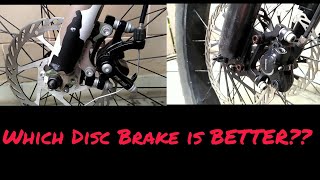 Hydraulic Vs Mechanical Disc Brake [upl. by Saqaw]