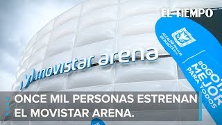 Movistar Arena el escenario más moderno de espectáculos de América Latina en Bogotá l EL TIEMP [upl. by Einwahs]