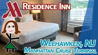 PreCruise Hotel Tour Weehawken Residence Inn by Marriott [upl. by Marie-Jeanne]