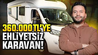 360000 TLye ehliyetsiz karavan Karavan fuarına gittik [upl. by Akzseinga]