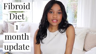 fibroid free diet 1 month update [upl. by Aurie]