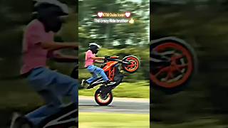 KTM Duke lover ❤️ ♥️ shortvideo sports bike stunts 👍👍👌👌💗💗💗💕💕💕💕💕 [upl. by Lunn]