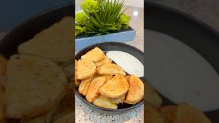 potato wedges  easy potato snacks  kids lunch idea  potato recipe shorts food cooking desi [upl. by Ttevy]