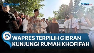 Wapres Terpilih Gibran Rakabuming Raka Silaturahmi ke Kediaman Khofifah Kaget Karena Satu Ini [upl. by Anirdna]