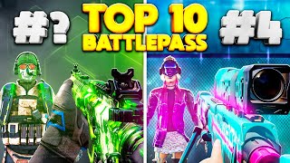 TOP 10 BATTLE PASSES OF ALL TIME in COD Mobile [upl. by Fidel]