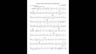 Pomp and Circumstance Marches quotGquot Tenoroon part arr by Mark Williams [upl. by Delogu]