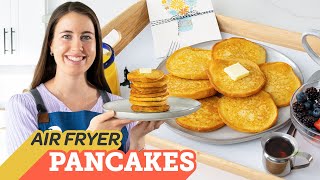 Air Fryer Banana Egg Pancake 🍌🥚🥚🥞 YOUR HEALTHY BREAKFAST [upl. by Charlotta914]