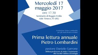 Daniele Garrone Lutero la Riforma e gli ebrei [upl. by Olwen]