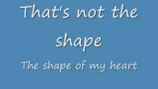 Shape of my Heart Lyrics Sting [upl. by Selry6]