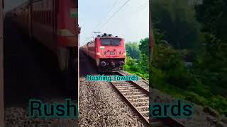 13162 Balurghat to Kolkata Tevaga Express rushing towards New Farakka youtubeshorts shorts [upl. by Haleigh]