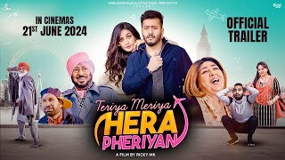 Teriya Meriya Hera Pheriyan Official Trailer Pukhraj Bhalla  Jaswinder Bhalla  Harby Sangha [upl. by Suzette]