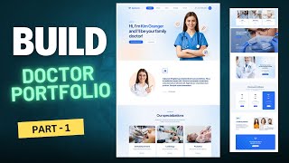 Full website design with HTML amp CSS and Tailwind CSS  Responsive website design [upl. by Langdon]