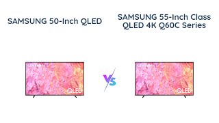 📺 Samsung 50Inch Class QLED 4K vs 55Inch Class QLED 4K 🤔 [upl. by Billie]