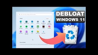 How to DEBLOAT Windows 11 [upl. by Llesram108]