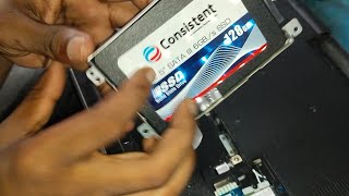 How To Replace HDD By SSD in Laptop  SSD Installation In DELL P51F Laptop [upl. by Eimmak135]