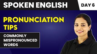 Common Pronunciation Mistakes  Pronunciation Tips Day 6  Spoken English Course📚 [upl. by Staley]