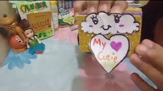 An Easy DIY Pocket Diary Easy and cute crafts [upl. by Arotal]