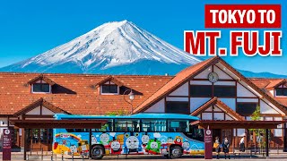 How to Get From Tokyo to Mount Fuji Transport Guide [upl. by Larena]