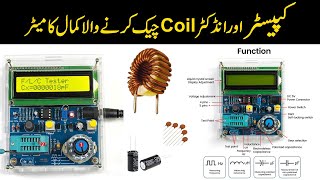 Capacitance Inductance Tester DIY Electronic Kit Frequency Measurement Display  JLCPCB [upl. by Ihculo]