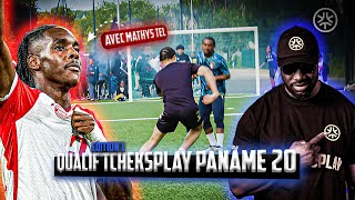 QUALIF TCHEKS PLAY  paris 20em  feat MATHYS TEL Joueur du BAYERN MUNICH [upl. by Yllaw]