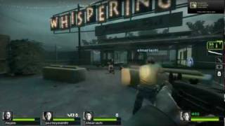 Left 4 Dead 2 Multiplayer Walkthrough Part 2 Dark Carnival [upl. by Anileuqcaj463]