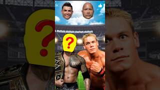 Ronaldo and the rock therock johncena football wwe ronaldo cristianoronald cristianoronaldojr [upl. by Lohse]