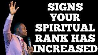 SIGNS YOUR SPIRITUAL RANK HAS INCREASED  APOSTLE AROME OSAYI MESSAGES [upl. by Gwyn]