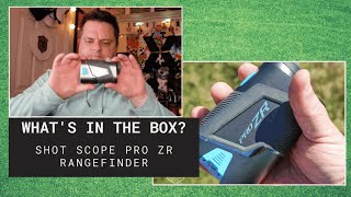 Unboxing the Shot Scope Pro ZR Rangefinder [upl. by Immac]