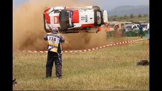 TAKAMOTO KATSUTA CRASH IN WRC KENYA SAFARI RALLY 2023 [upl. by Bertha]