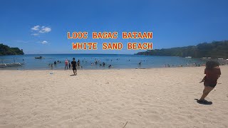 LOOC BAGAC BATAAN BEACH WHITE SAND BEACH  FAMILY DAY [upl. by Einnaoj193]