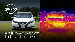 Nissan cool paint technology An innovative way to beat the heat  Nissan [upl. by Ahseyk]