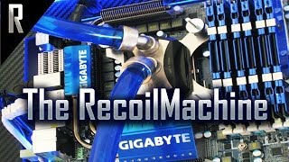 ◄ Wall mounted Water cooled gaming PC The RecoilMachine [upl. by Pryce]