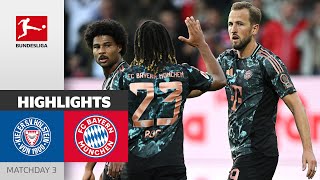 Kane amp Co Roll Over Kiel  Holstein Kiel  FC Bayern München 16  Highlights  Matchday 3 – BL [upl. by Ecidna]