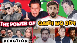 Pakistani Reaction On IMRAN KHAN The Power of Qaidi No 804pti imrankhan [upl. by Atinel]